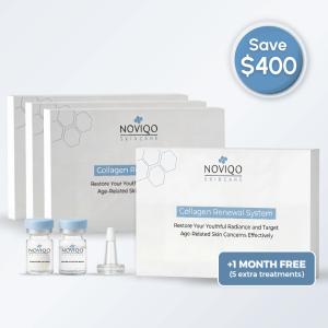 Noviqo™ – Anti-Wrinkle Nano-Silk Collagen Renewal System (3+1-Month Supply)
